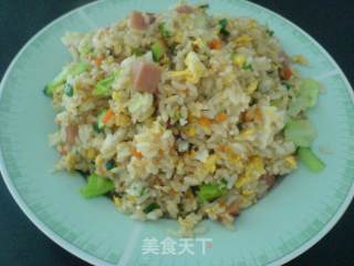 什锦炒饭的做法