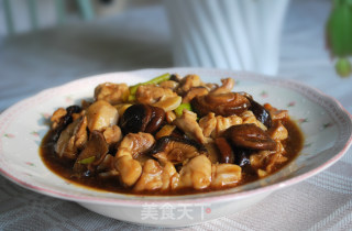 香菇蒸鸡肉的做法
