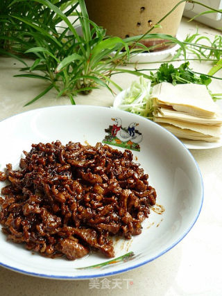京酱肉丝的做法