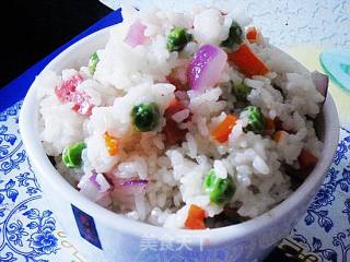 家常炒饭2的做法