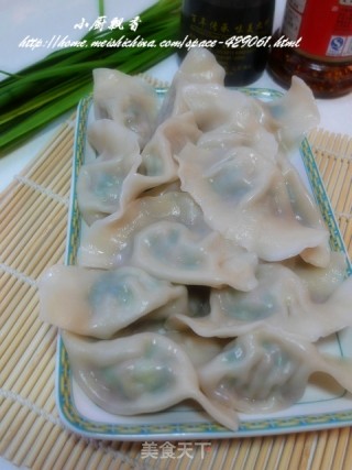 韭菜猪肉馅饺子