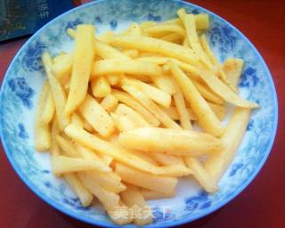 家庭简单版——炸薯条的做法