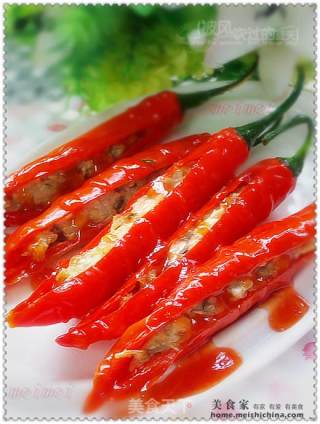 家常菜肴@@红椒酿肉