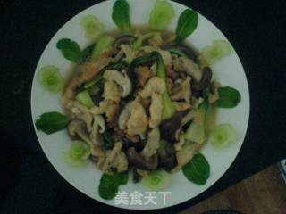 香菇溜鸡片的做法