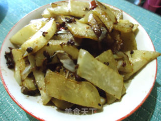 干煸萝卜的做法