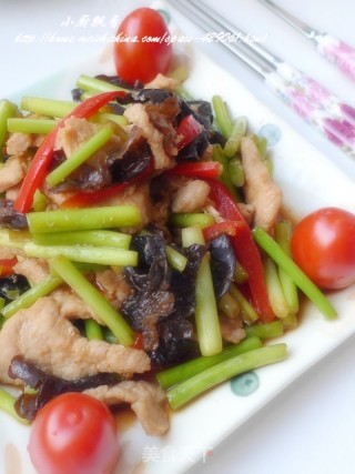 蒜薹炒肉片的做法