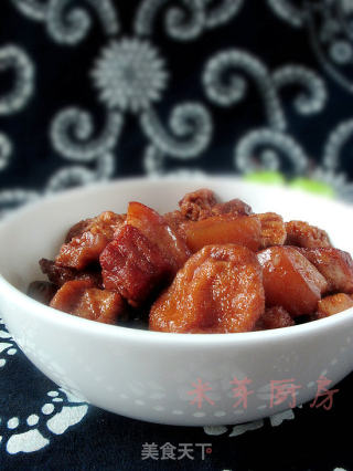 豆泡红烧肉的做法