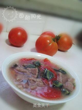 番茄瘦肉皮蛋汤的做法