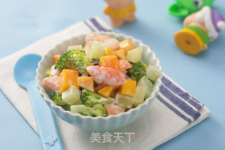 鲜芒什蔬鲜虾沙拉