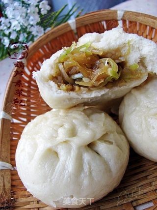 葫芦馅素菜包子的做法