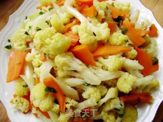 家常菜----清炒菜花的做法