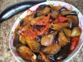 好吃不好看滴超级下饭菜——西红柿烧茄子
