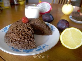 蛋糕粉制作的可可蛋糕的做法