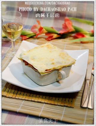 肉酱千层面的做法