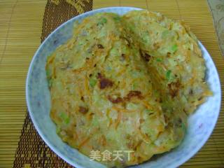 胡萝卜丝肉末饼的做法