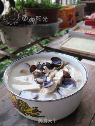 蚬子豆腐汤的做法