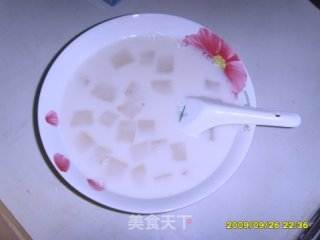 椰果西米露的做法
