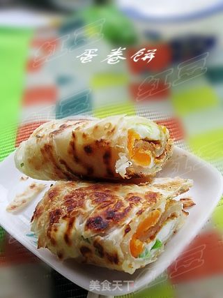 快手早餐---蛋卷饼