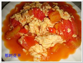 番茄炒鸡蛋的做法