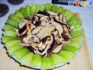 香菇扒油菜的做法