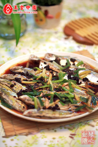 豉汁蒸黑池鱼仔的做法
