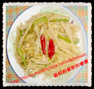 酸辣土豆丝的做法