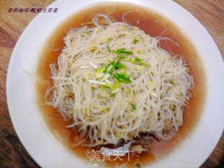 【醋酸豆芽菜】：的做法
