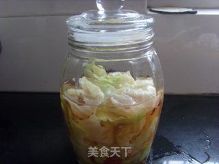 中式泡菜的做法