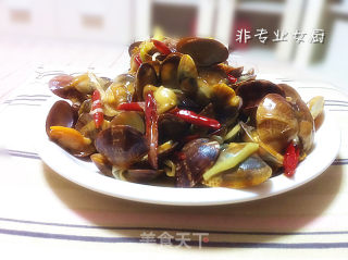 辣炒花蚬子的做法