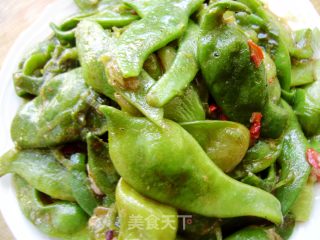 家常菜----辣酱炒豆角