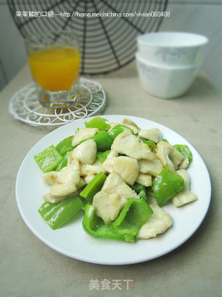 青椒鸡片的做法