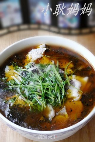 冬高菜烧鱼片的做法