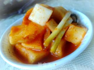 韩式泡萝卜的做法