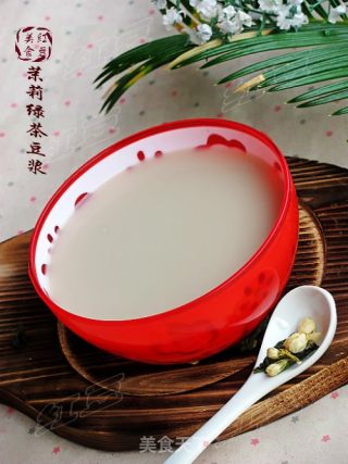 养生豆浆---茉莉绿茶豆浆的做法