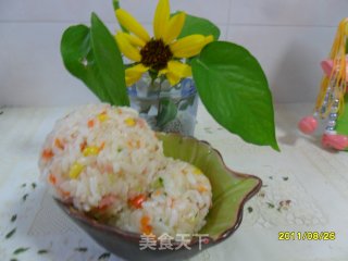 玉米饭团