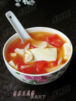 西红柿豆腐汤的做法