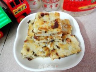 自制香煎萝卜糕的做法