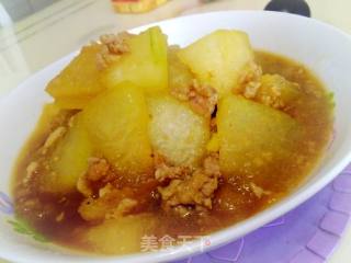 肉末烧冬瓜的做法