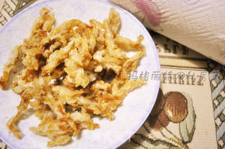 炸蘑菇的做法