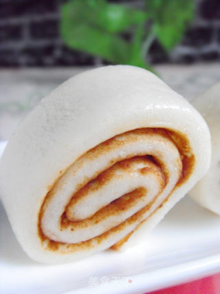 葡萄豆沙馒头卷的做法