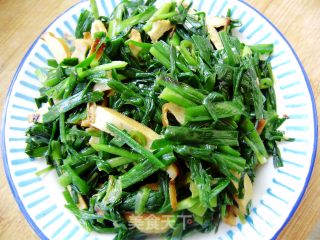 家常菜----韭菜炒豆干的做法