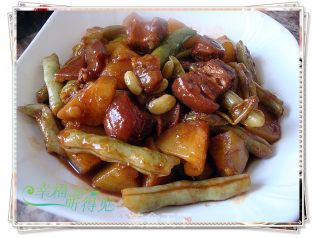 【家常菜】芸豆土豆红烧肉的做法
