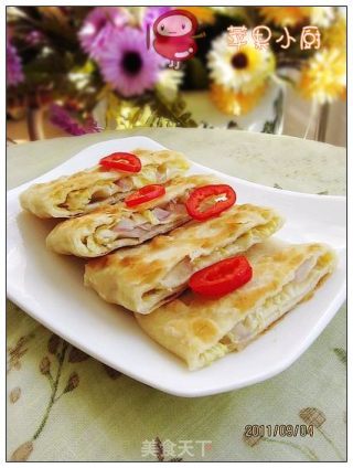 香煎白菜饼的做法