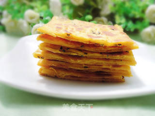 金黄南瓜椒盐饼的做法