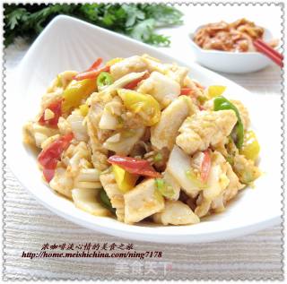 韩式家常菜—泡菜炒鸡丁