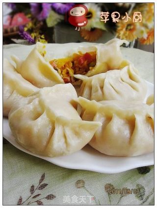 南瓜香菇蒸饺的做法