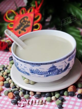 强身健体豆浆---长寿五豆豆浆的做法