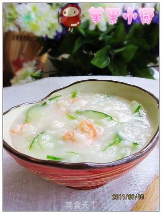 黄瓜鲜虾疙瘩汤的做法