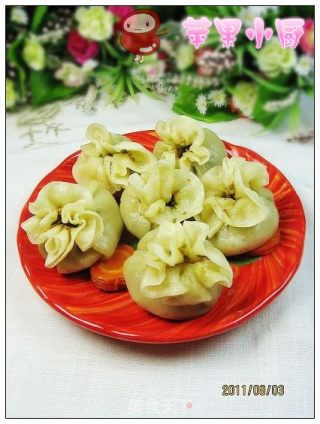 小芹菜鲜肉烧麦的做法