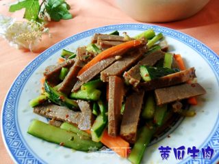 黄瓜牛肉的做法